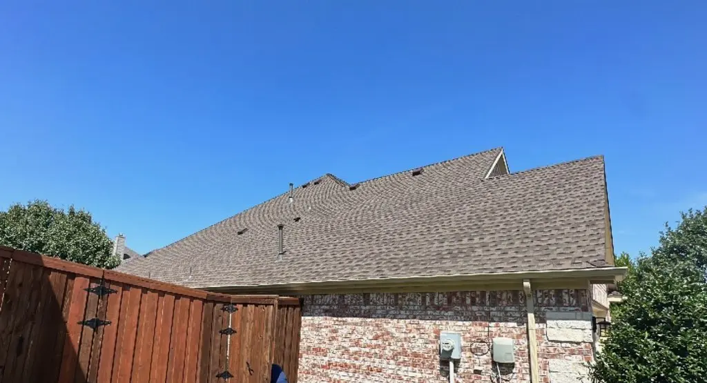 Completed roof replacement project in Council Bluffs
